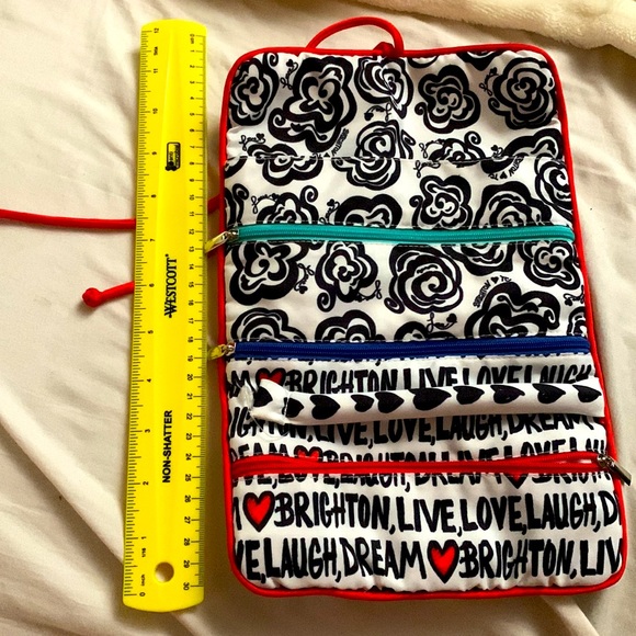 Brighton jewelry holder traveling pouch - Picture 2 of 4